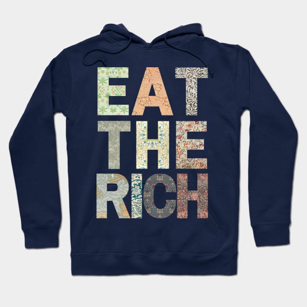 Eat the Rich (light variant) Hoodie by Everyday Anarchism